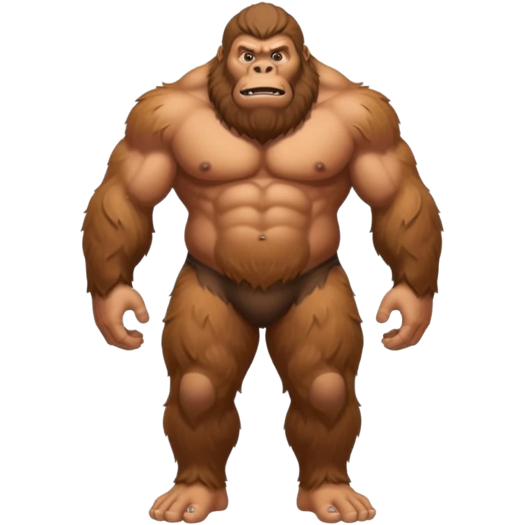 Big foot’s humongous gluteus Maximus  emoji