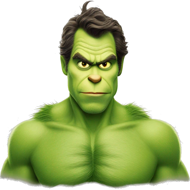 henry cavill as grinch emoji