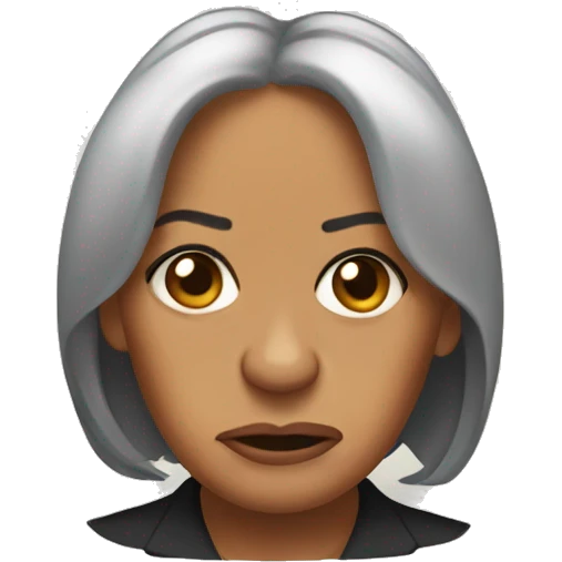 kamala harris frown emoji