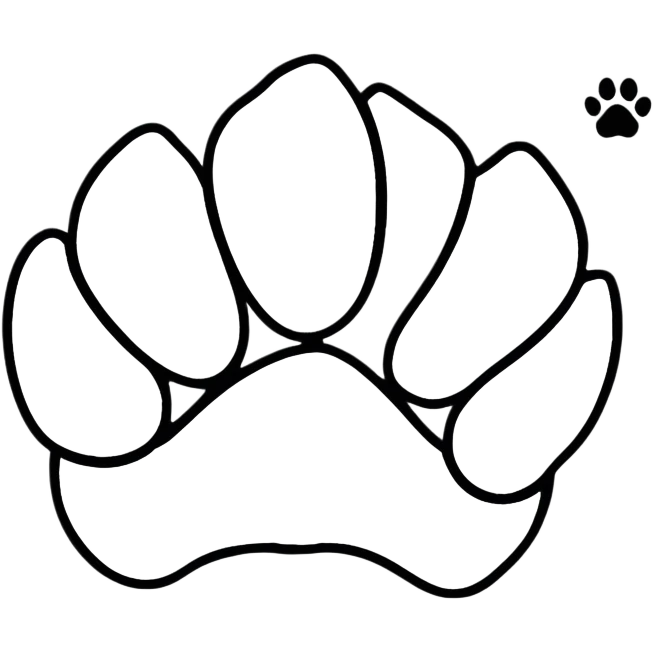 colored puppy paw print emoji