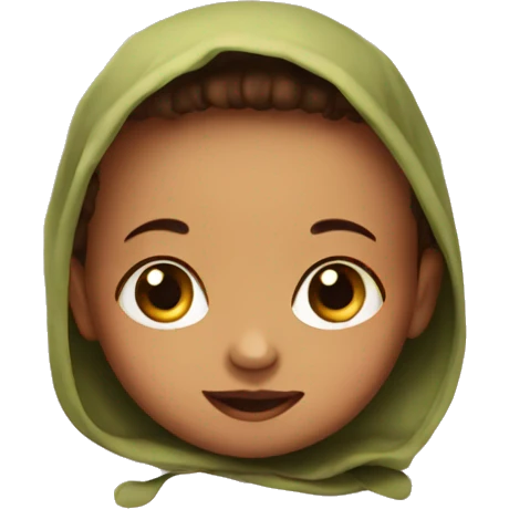 A baby olive emoji