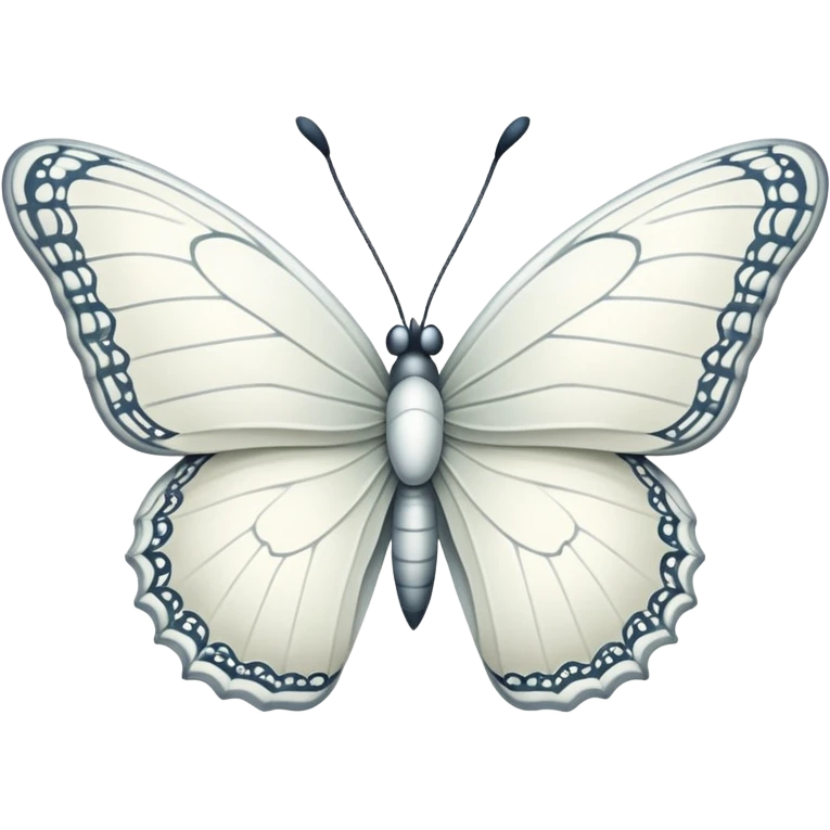 farfalla bianca  emoji