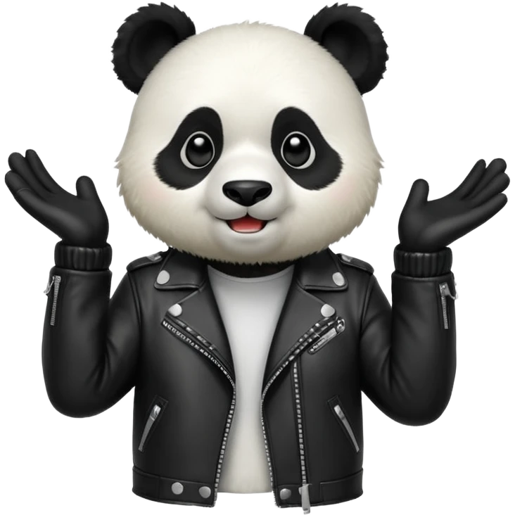 rockstar panda who sings emoji