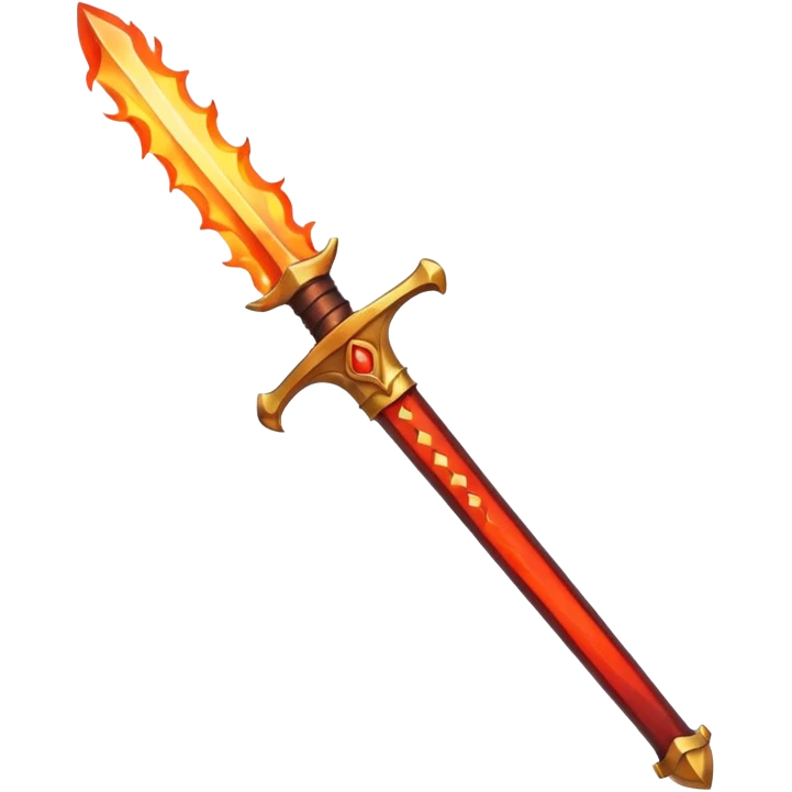sword of flames emoji
