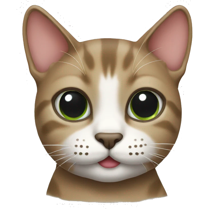 cat with mustache emoji