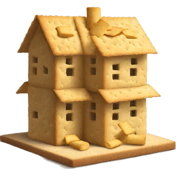 home made of crackers emoji