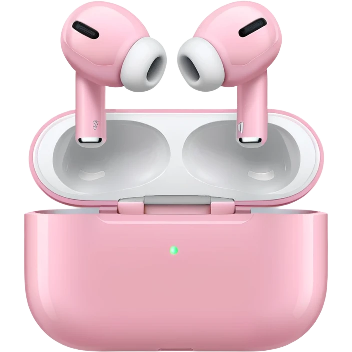 Pink AirPod pro emoji