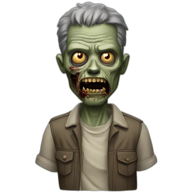 Zombie of The Walking Dead emoji