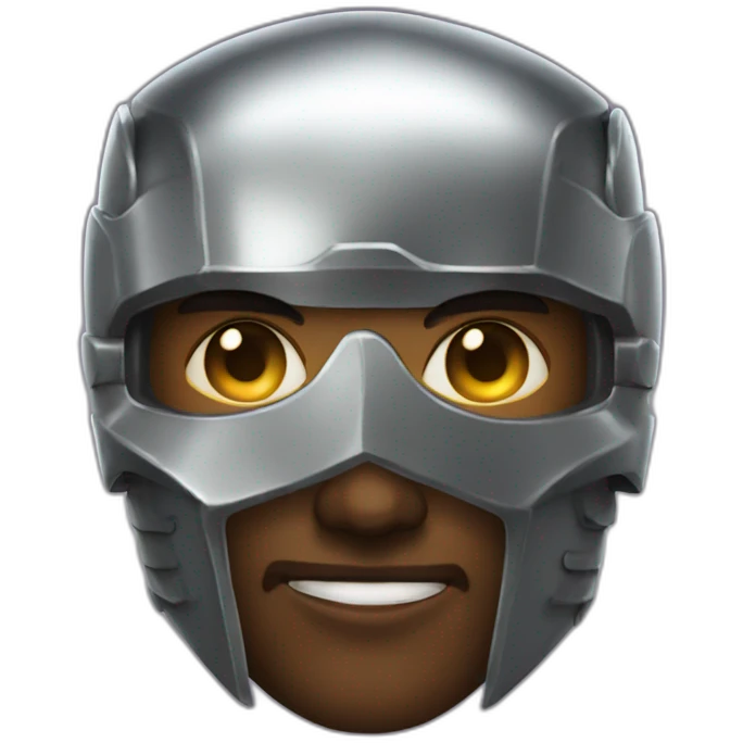 Cyber knight emoji