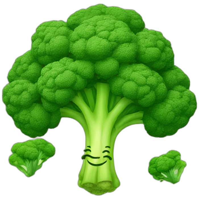 broccoli mandala emoji