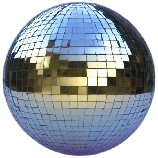 Mirror ball emoji