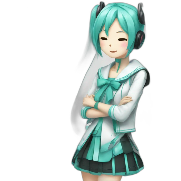 Miku Hatsune emoji