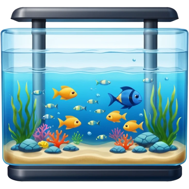 A big long rectangular Aquarium emoji