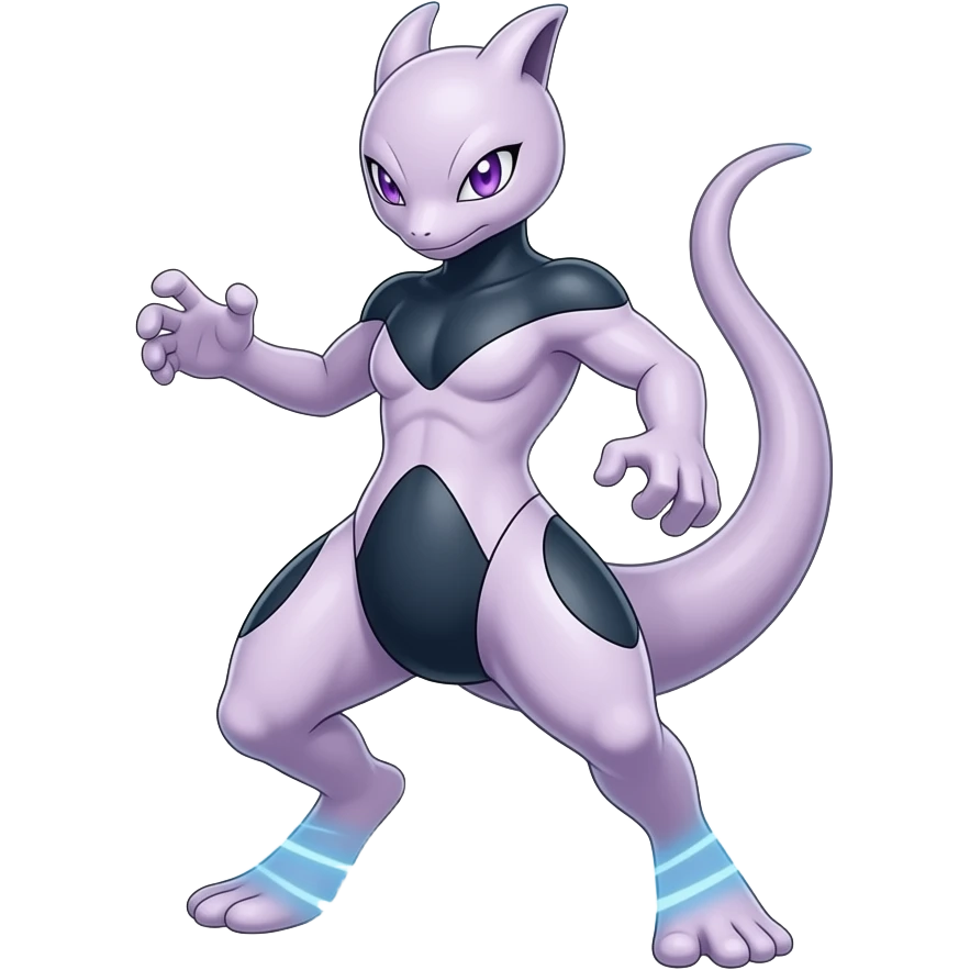 Mewtwo pokemon full body emoji