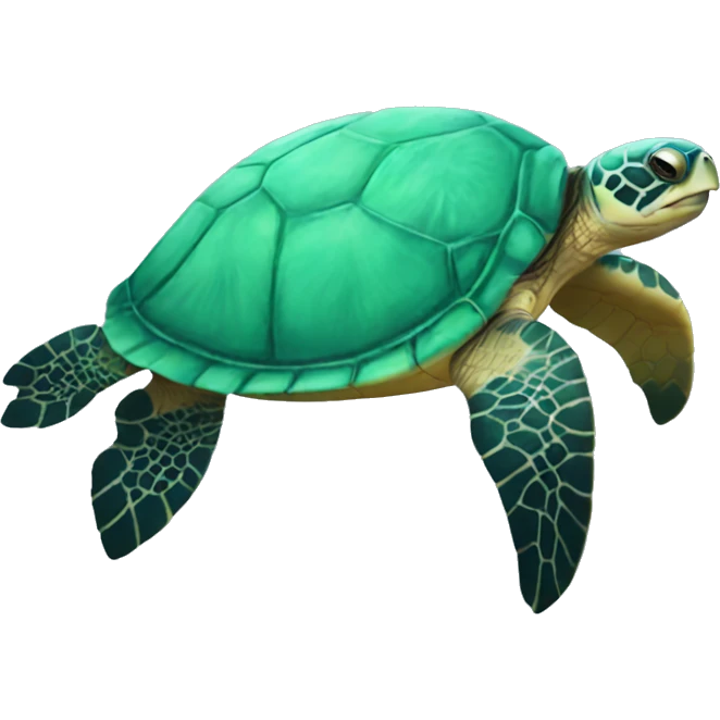 Sea turtle emoji