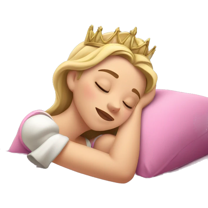 sleeping beauty  emoji