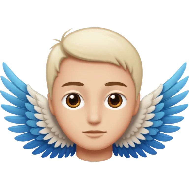 Only Single Wings of left side emoji