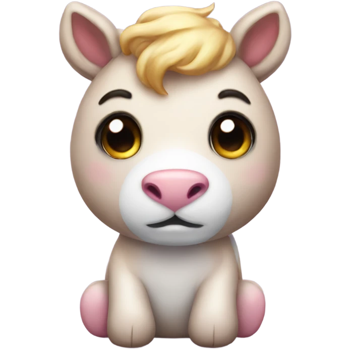 Teddy bear unicorn emoji