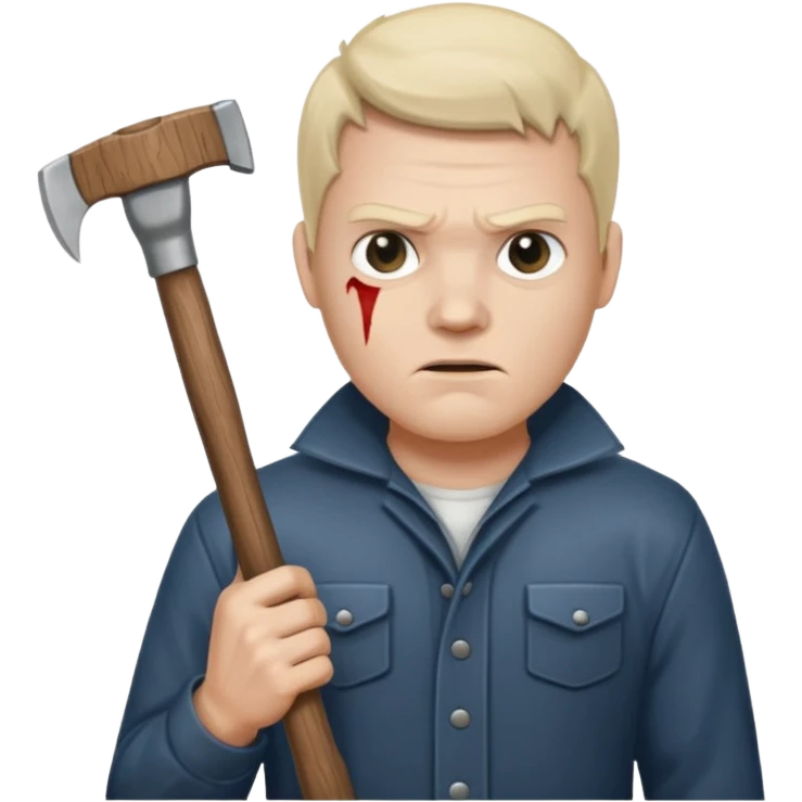 Hatchet man emoji