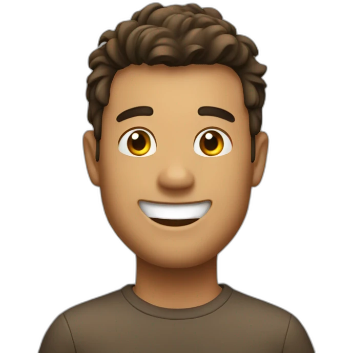 friends joe excited emoji