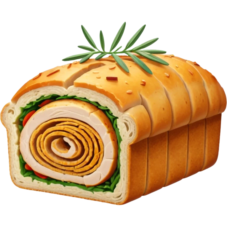 chicken loaf emoji