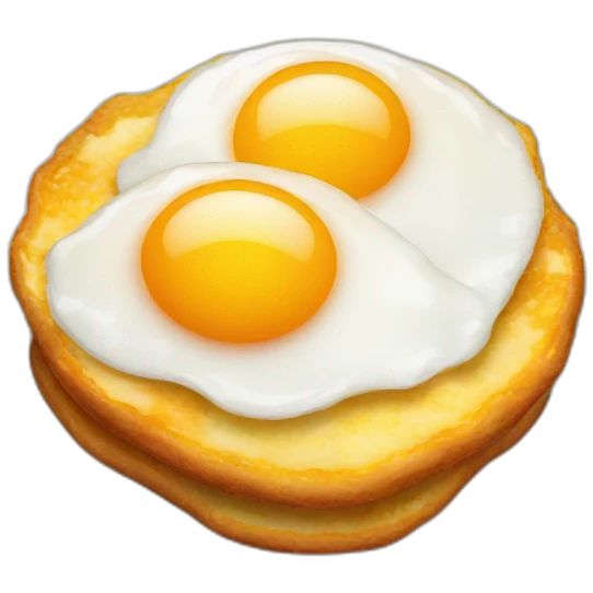fried eggs emoji
