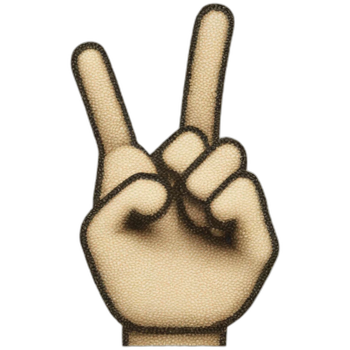 japan hand pointing emoji