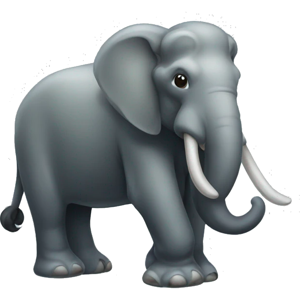 mamut encerrado en hielo  emoji
