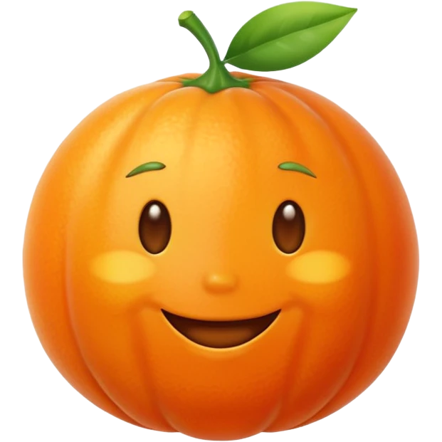 весела мандаринка emoji