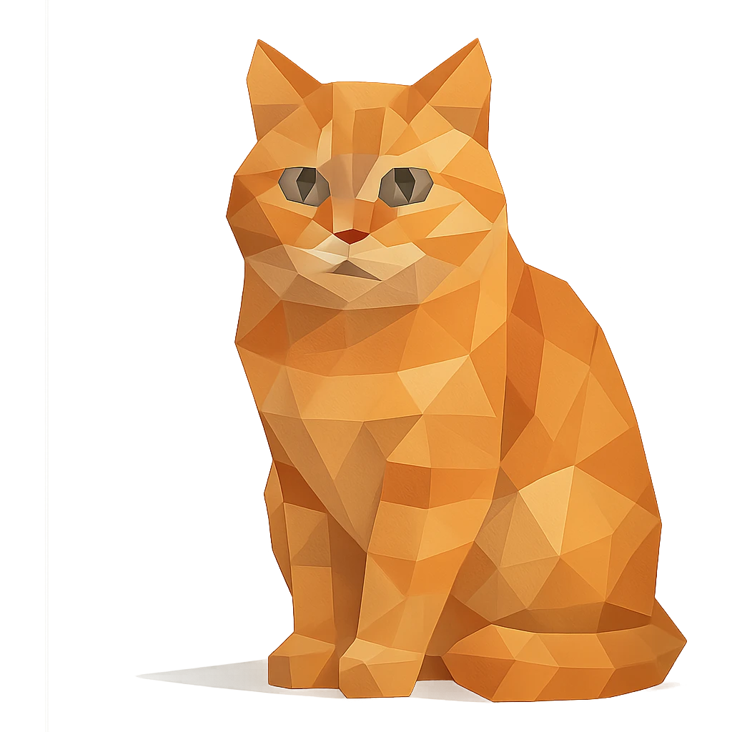 red-haired British cat emoji
