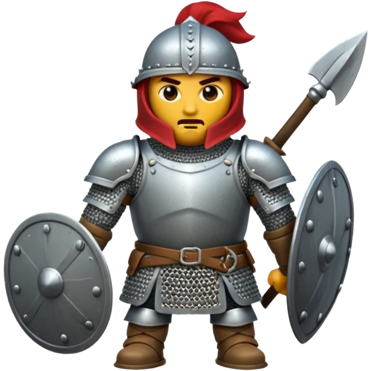 Medieval tank soldiers emoji