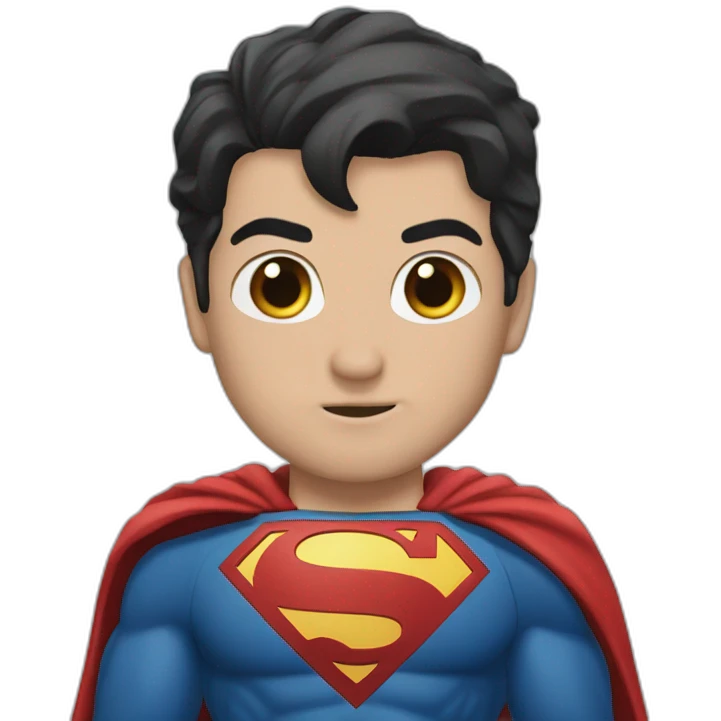 SUPERMAN stop emoji