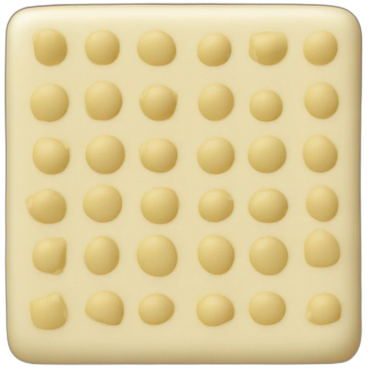white chocolate board emoji