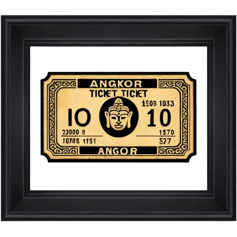 Angkor ticket emoji