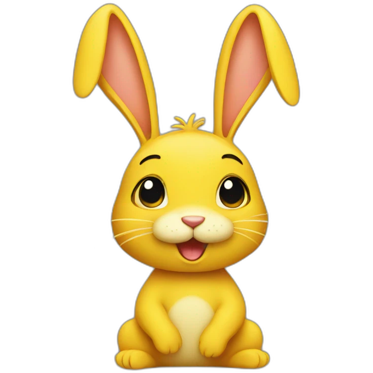 Yellow Rabbit emoji