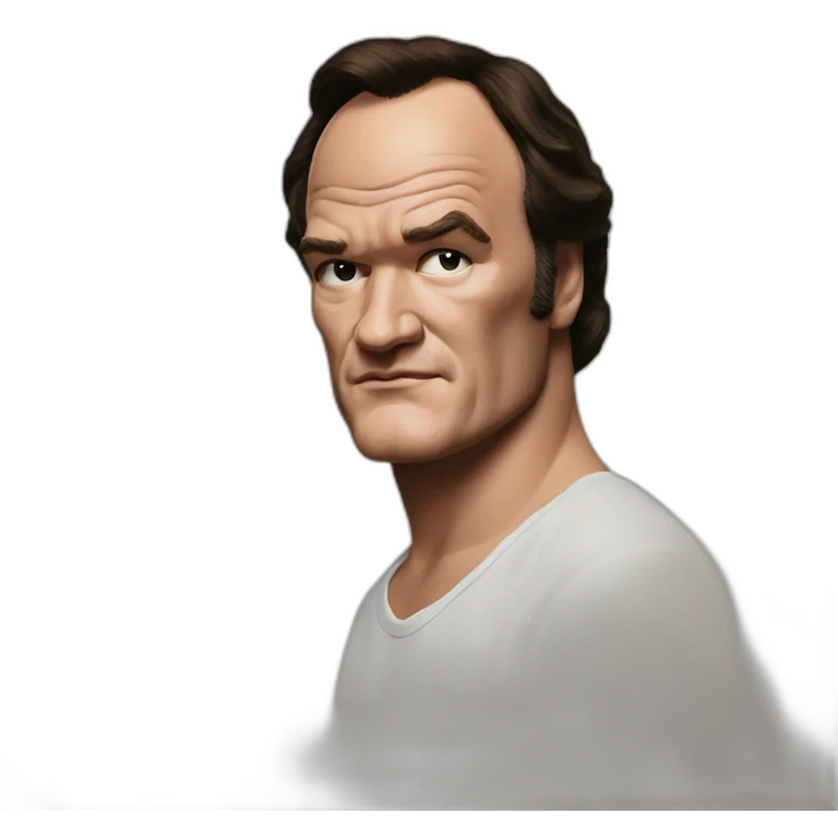 tarantino quentin portrait emoji