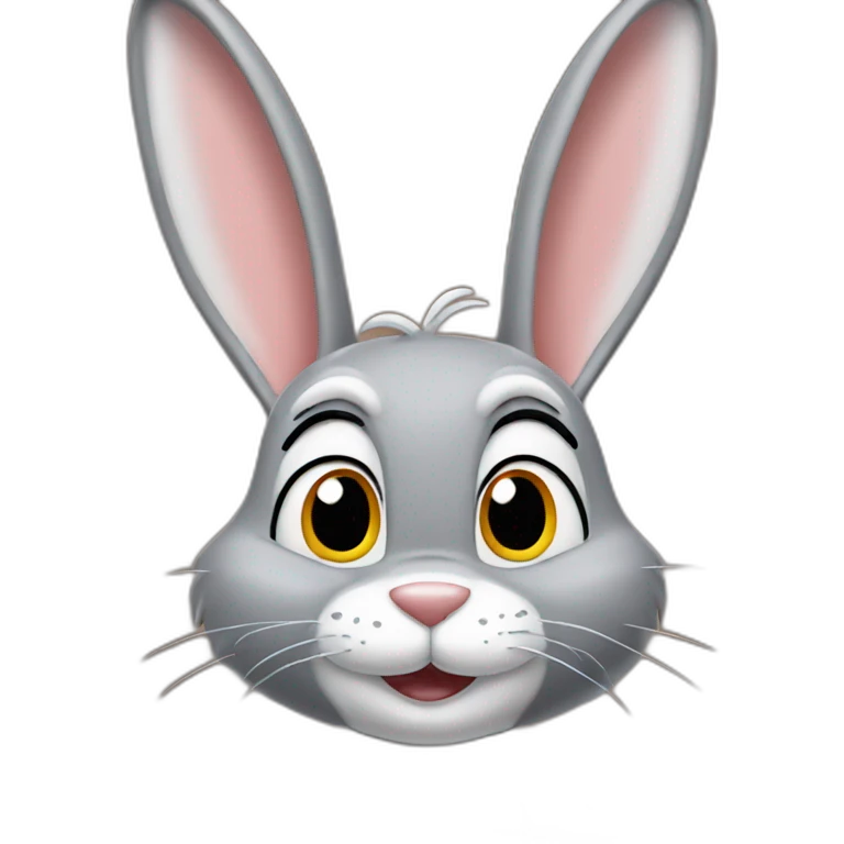 Bugs bunny emoji