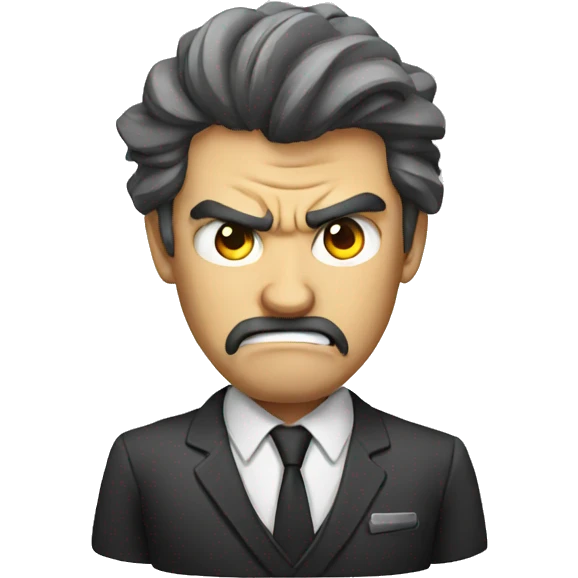angry boss emoji