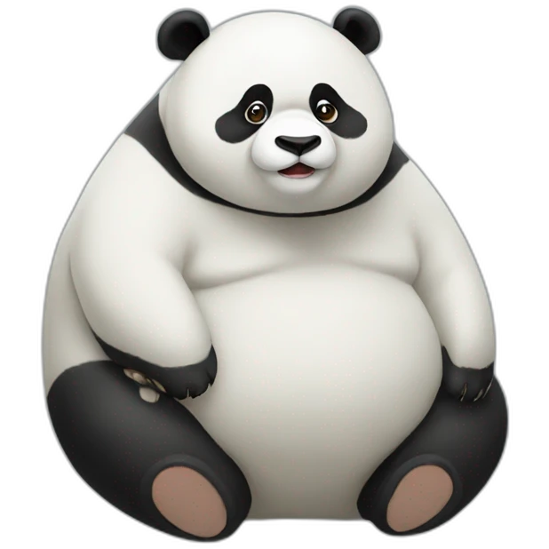 fat panda emoji
