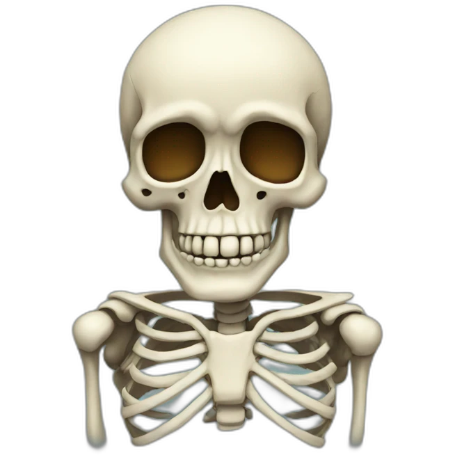 skeleton emoji
