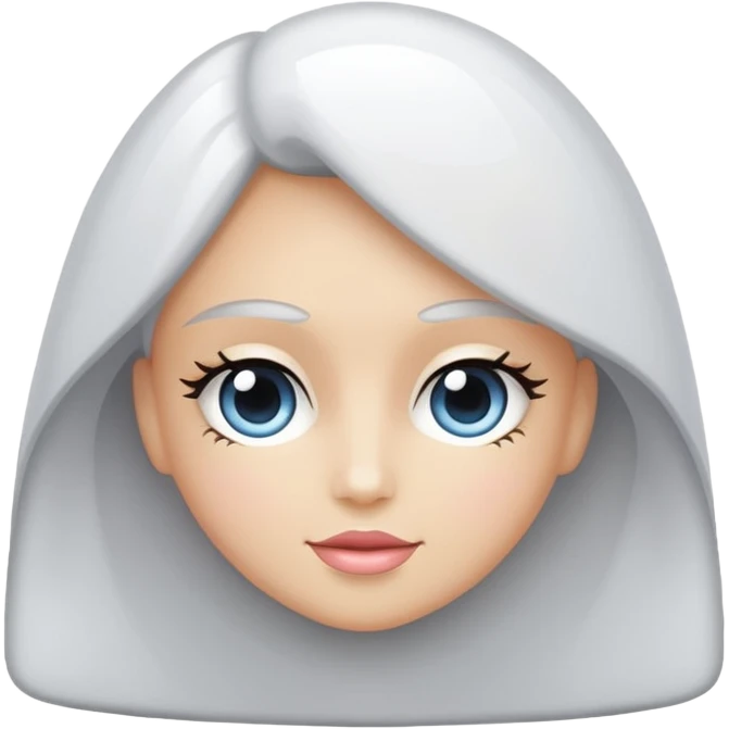 Glitter White Cady emoji