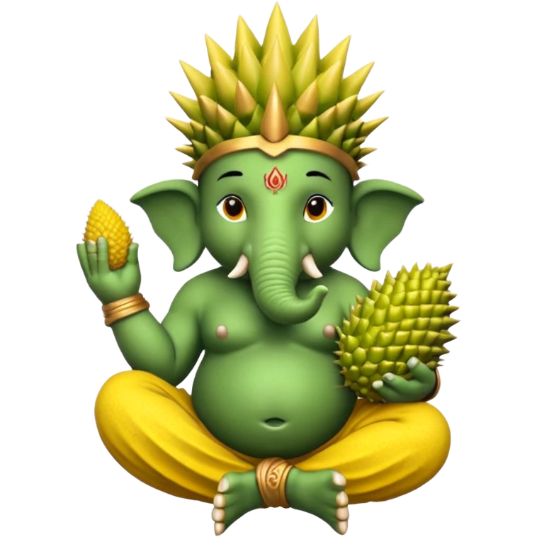 GANESHa durian emoji