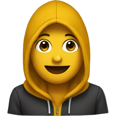 mustard color hoodie emoji