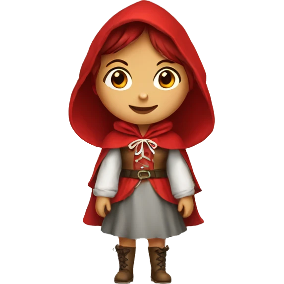 Little Red Riding Hood emoji