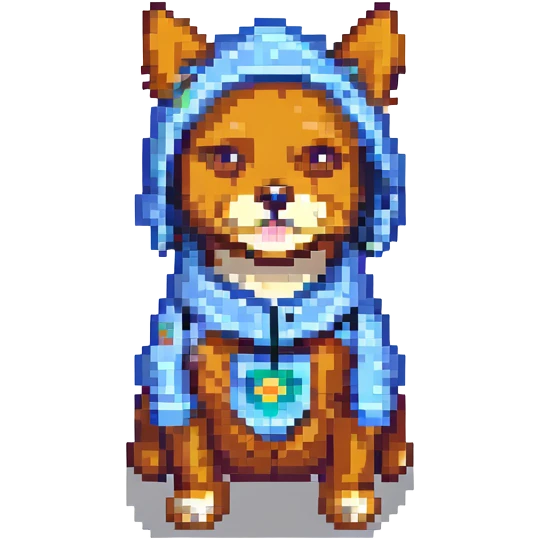 dog in a costume emoji