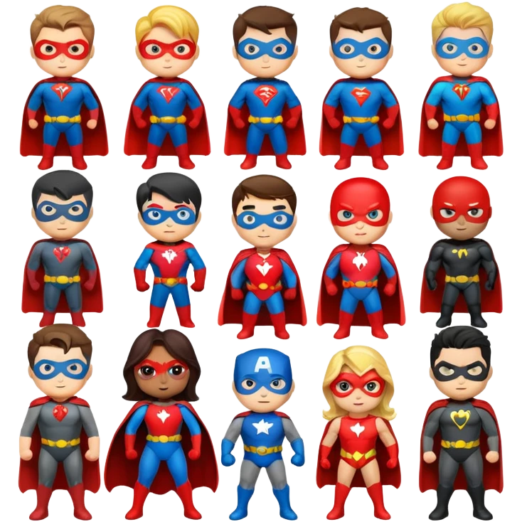 Superheroes  emoji