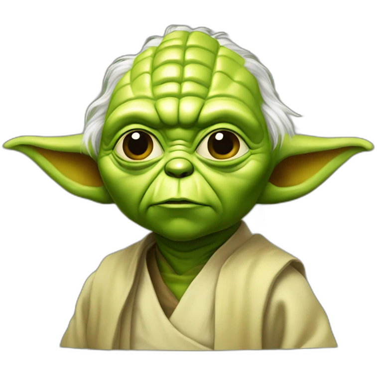 Yelow yoda emoji