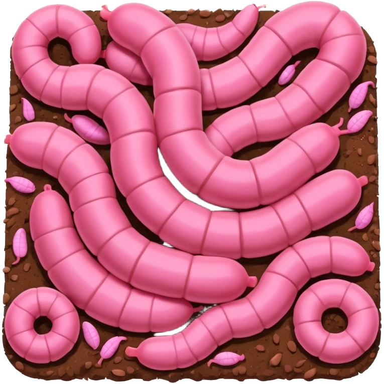 vers de terre  emoji