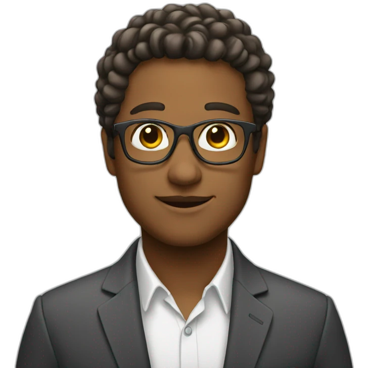 intelligent person making the difference emoji