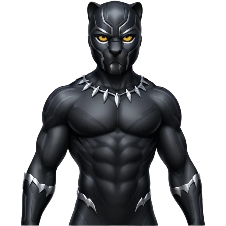 Black panther animal emoji